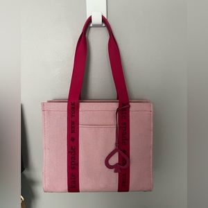Kate Spade tote bag - Pink, Barely Used.